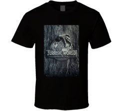 Jurassic World 3 Dominion Park 2022 New Movie Poster Dinosaur Scifi Film Logo T-Shirt