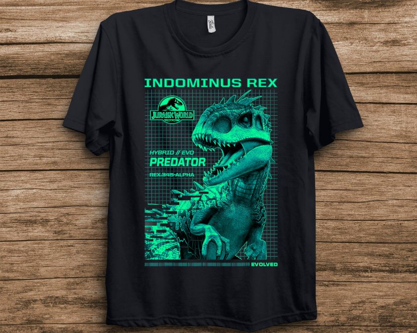 Jurassic World Indominus Rex Hybrid Predator Graphic T-Shirt