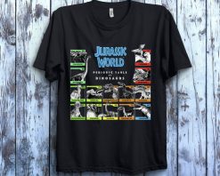 Jurassic World Periodic Table of Dinosaurs Graphic Shirt