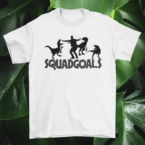 Jurassic World Squad Goals Unisex Short Sleeve Jurassic Park T-Shirt
