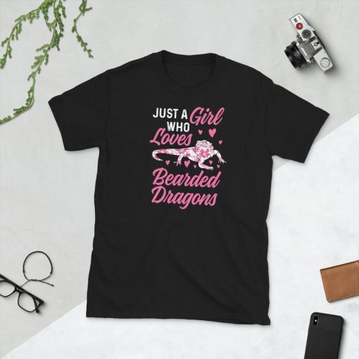 Just A girl Who Loves Bearded Dragons T-Shirt