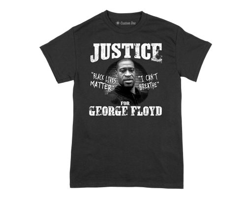 Justice For George Floyd Black Lives Matter Black History Unisex T-Shirt