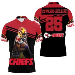 Kansas City Chiefs 26 Edwards Helaire Superbowl Champions 3d Polo Shirt Jersey All Over Print Shirt 3d T-shirt