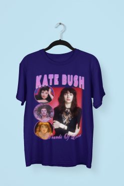 Kate Bush Hounds Of Love Music Band Pop Rock Gig Poster 80s Live Concert Unisex T-Shirt