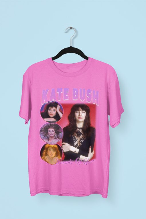 Kate Bush Hounds Of Love Music Band Pop Rock Gig Poster 80s Live Concert Unisex T-Shirt