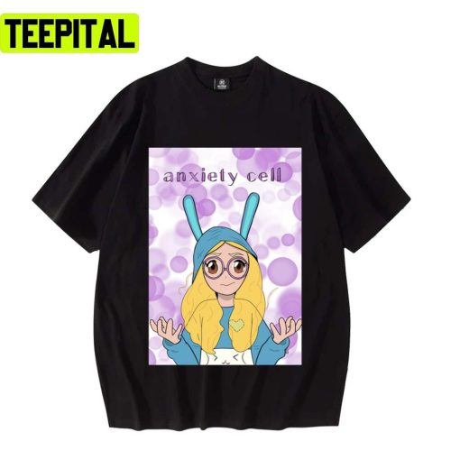 Kawaii Anxiety Cell Yumis Cells Unisex T-Shirt