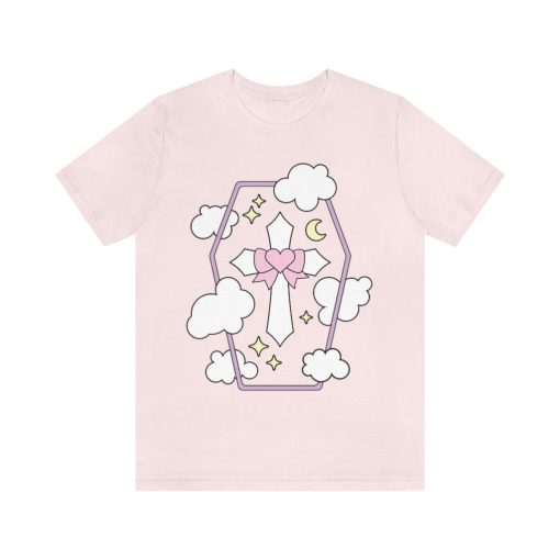 Kawaii Cute Coffin Creepy Pastel Goth Unisex T-Shirt