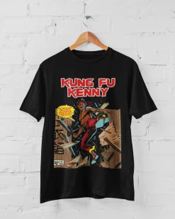 Kendrick Lamar Inspired Kung Fu Kenny Vintage 90’s Comic Style Unisex T-Shirt