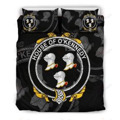 Kennedy Family Crest Shamrock Bedding Set