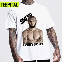 Khamzat Chimaev Smash Everybody Boxing Unisex T-Shirt