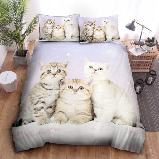 Kitten Cat Cute Cotton Bedding Sets