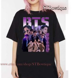 Kpop Bts Group Aka Bangtan Boys Vintage Meet Jin Suga Jhope Unisex T-Shirt