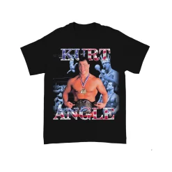 Kurt Angle Wrestling Wwf 90’s Unisex T-Shirt