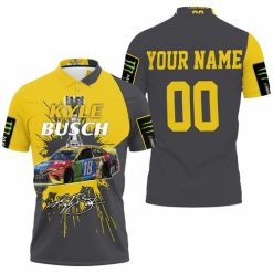 Kyle Busch Nascar Champion 2019 Signed Fans 3d Personalized Polo Shirt Model A31880 All Over Print Shirt 3d T-shirt