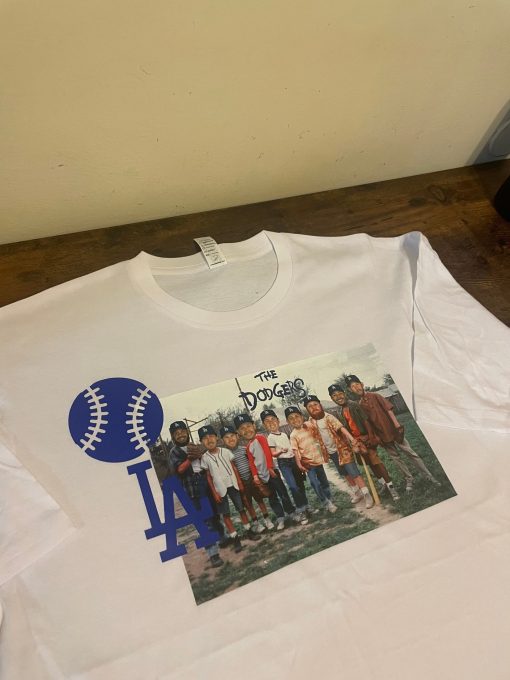 La Dodgers Sandlot Fan Made 9 Players Faces Jansen Mookie Betts Clayton Kershaw Turner Taylor 2021 Baseball Unisex T-Shirt