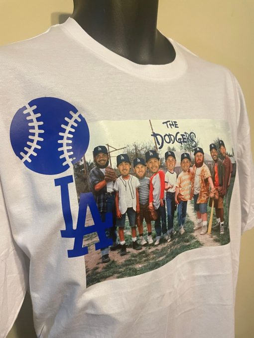 La Dodgers Sandlot Fan Made 9 Players Faces Jansen Mookie Betts Clayton Kershaw Turner Taylor 2021 Baseball Unisex T-Shirt