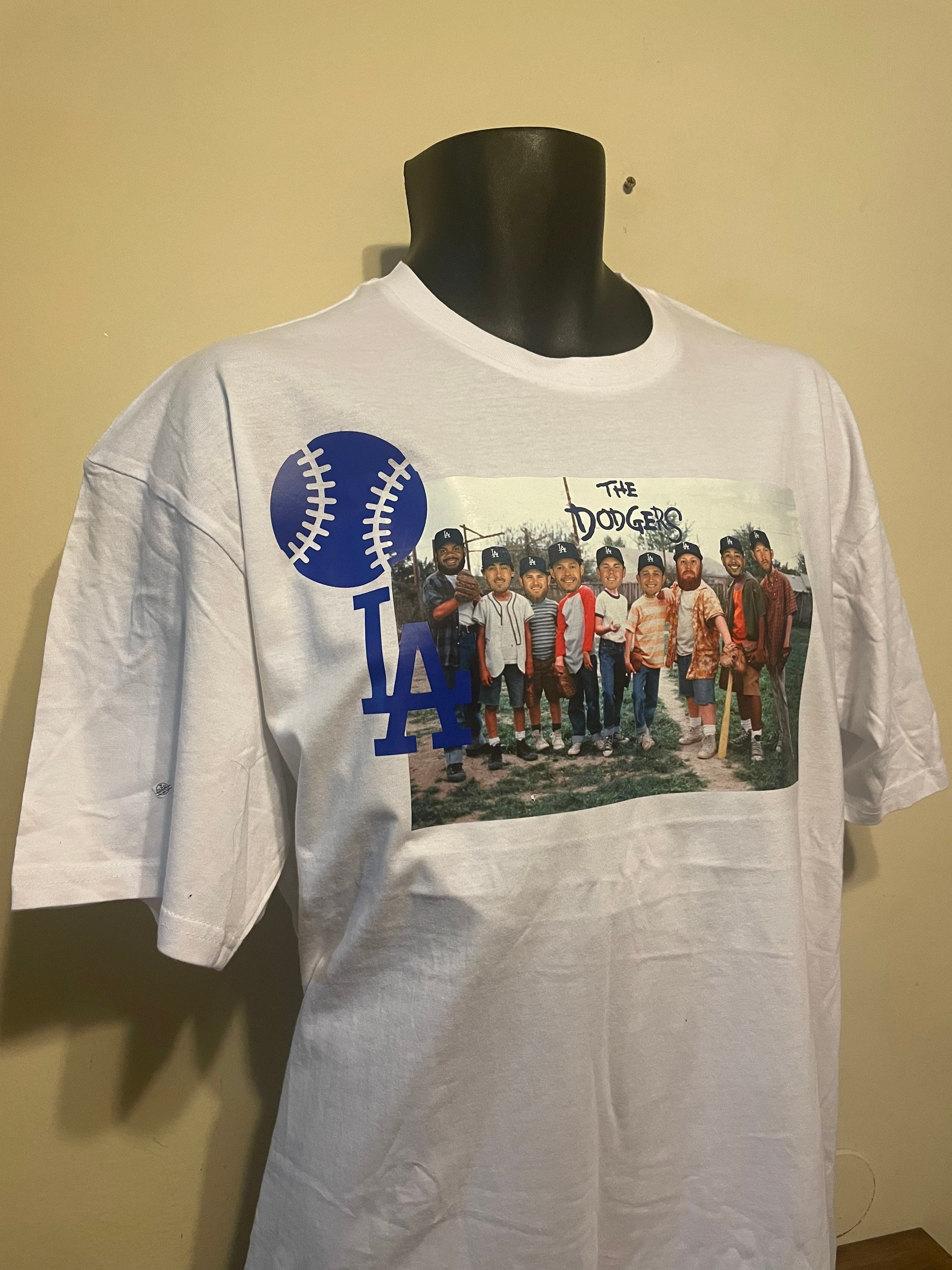 La Dodgers Sandlot Fan Made 9 Players Faces Jansen Mookie Betts Clayton  Kershaw Turner Taylor 2021 Baseball Unisex T-Shirt – Teepital – Everyday  New Aesthetic Designs