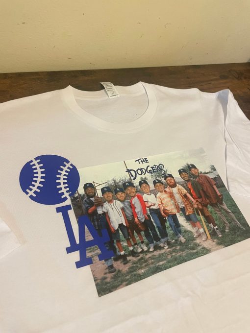 La Dodgers Sandlot Fan Made 9 Players Faces Jansen Mookie Betts Clayton Kershaw Turner Taylor 2021 Baseball Unisex T-Shirt