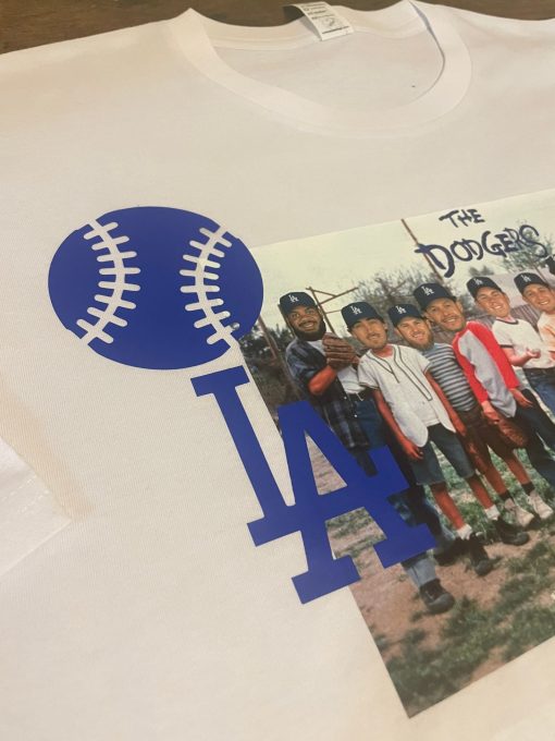 La Dodgers Sandlot Fan Made 9 Players Faces Jansen Mookie Betts Clayton Kershaw Turner Taylor 2021 Baseball Unisex T-Shirt