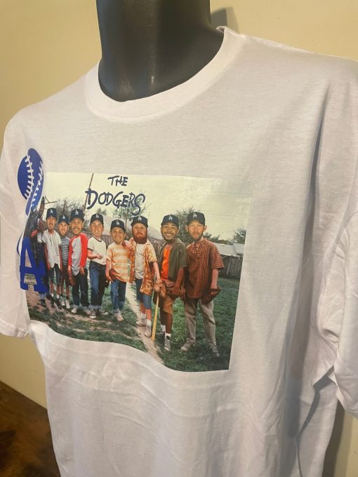 La Dodgers Sandlot Fan Made 9 Players Faces Jansen Mookie Betts Clayton Kershaw Turner Taylor 2021 Baseball Unisex T-Shirt