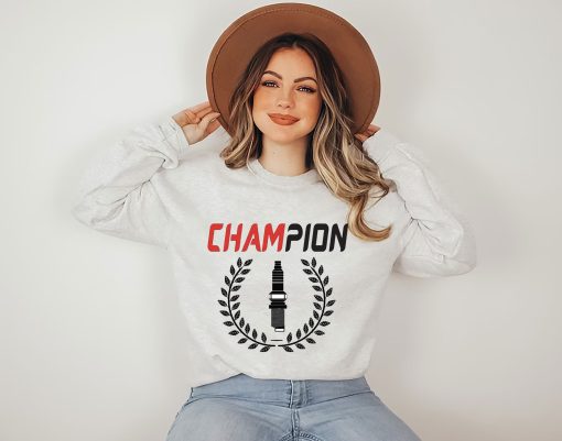 Lack Vintage Champion Spark Plug Unisex T-Shirt