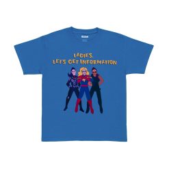 Ladies Let’s Get Information Ms Marvel Unisex T-Shirt