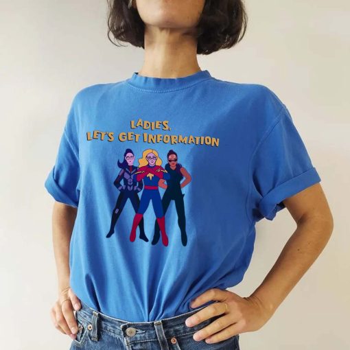 Ladies Let’s Get Information Ms Marvel Unisex T-Shirt