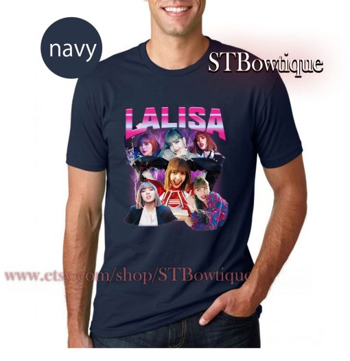 Lalisa Lisa Blackpink Vintage Style Unisex T-Shirt