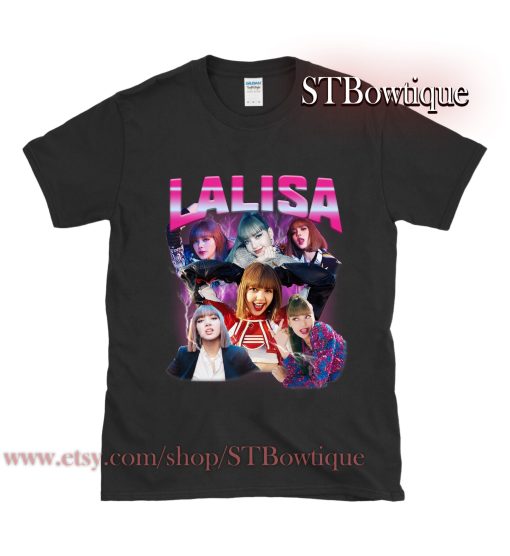 Lalisa Lisa Blackpink Vintage Style Unisex T-Shirt