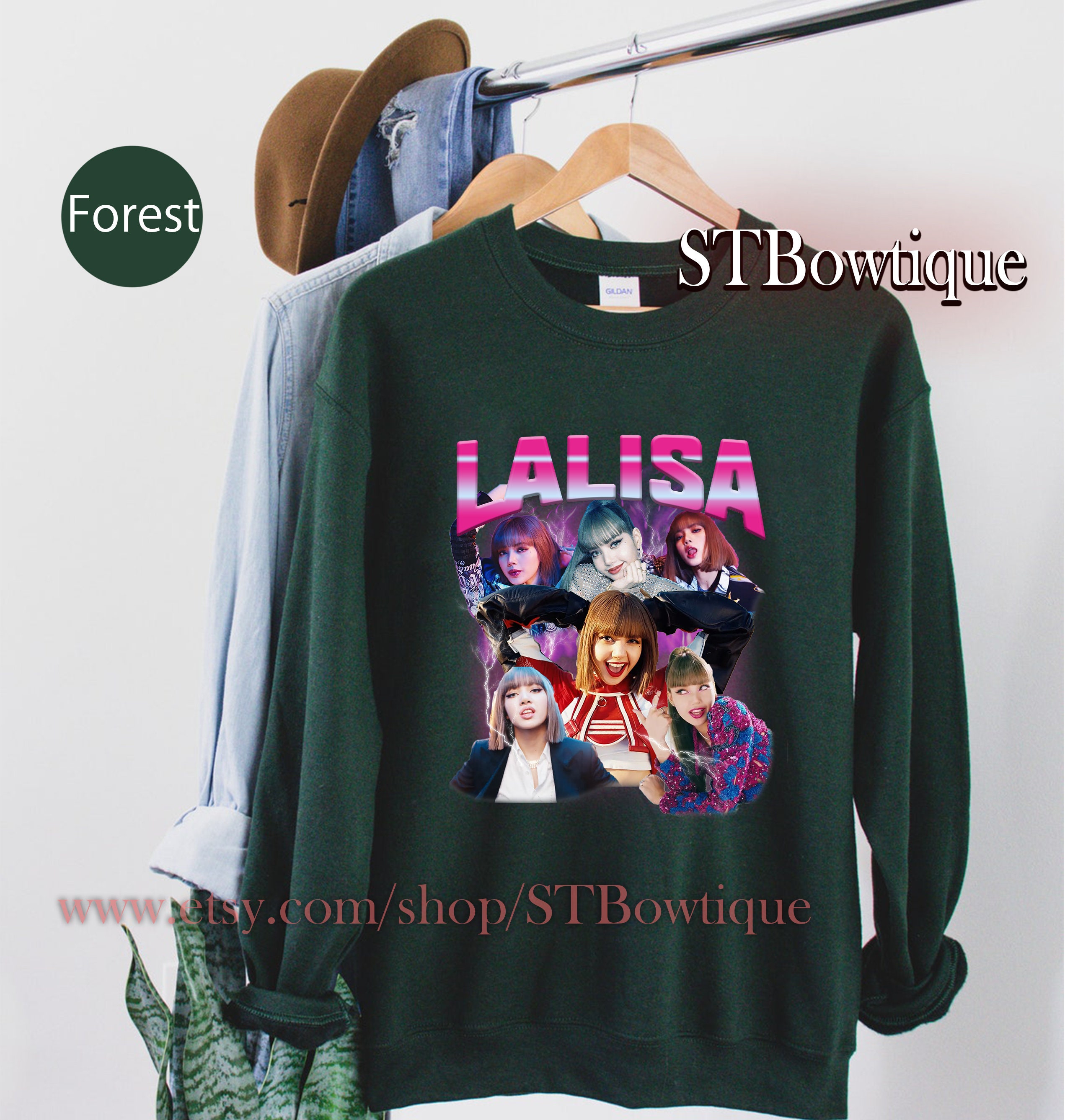 Lalisa Blackpink Vintage T-Shirt, Blackpink Lisa Shirt Gift Fan S-3XL