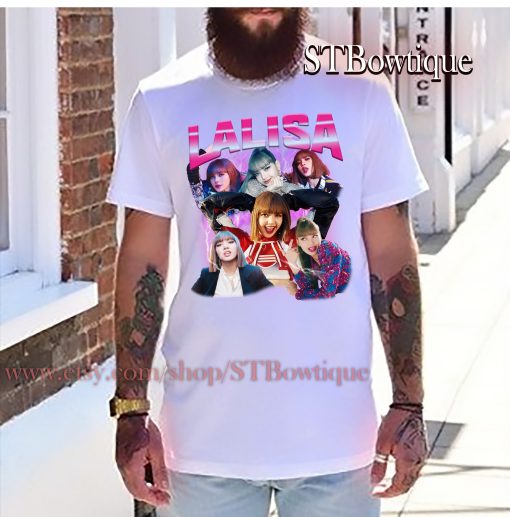 Lalisa Lisa Blackpink Vintage Style Unisex T-Shirt