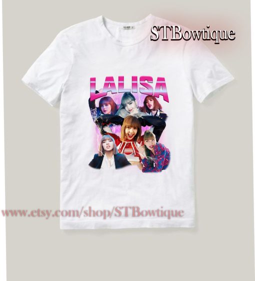 Lalisa Lisa Blackpink Vintage Style Unisex T-Shirt