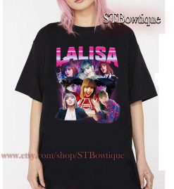 Lalisa Lisa Blackpink Vintage Style Unisex T-Shirt