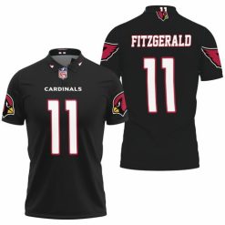 Larry Fitzgerald Arizona Cardinals Alternate Game Black 2019 Jersey Inspired Style Polo Shirt Model A31887 All Over Print Shirt 3d T-shirt