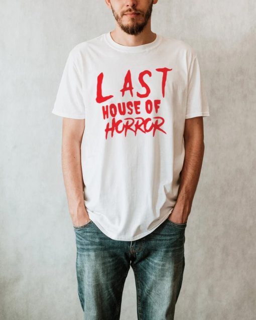 Last House Of Horror (2022) Halloween Slasher Movie Bloody Slasher Manny Velazquez The Last House Of The Horror Unisex T-Shirt