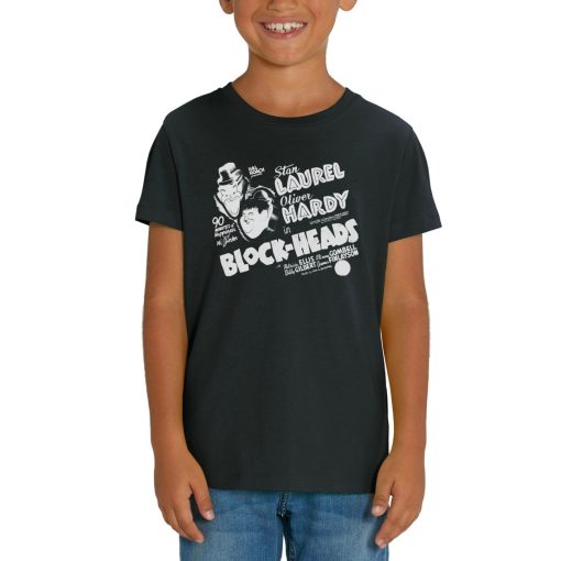 Laurel  Hardy Block-Heads Movie Poster Print Children’s Unisex T-Shirt