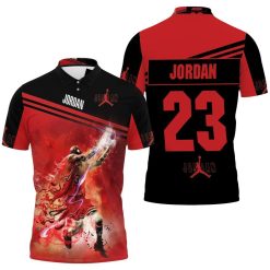 Legend Of Nba Michael Jordan 23 Chicago Bulls 3d Polo Shirt Jersey All Over Print Shirt 3d T-shirt