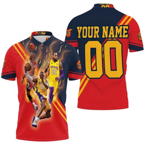 Legends Of Nba Signatures Personalized Polo Shirt  All Over Print Shirt 3d T-shirt