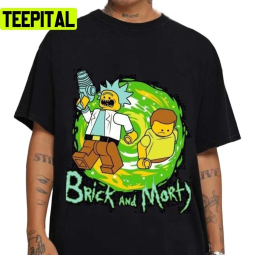 Lego Version Of Rick And Morty Unisex T-Shirt