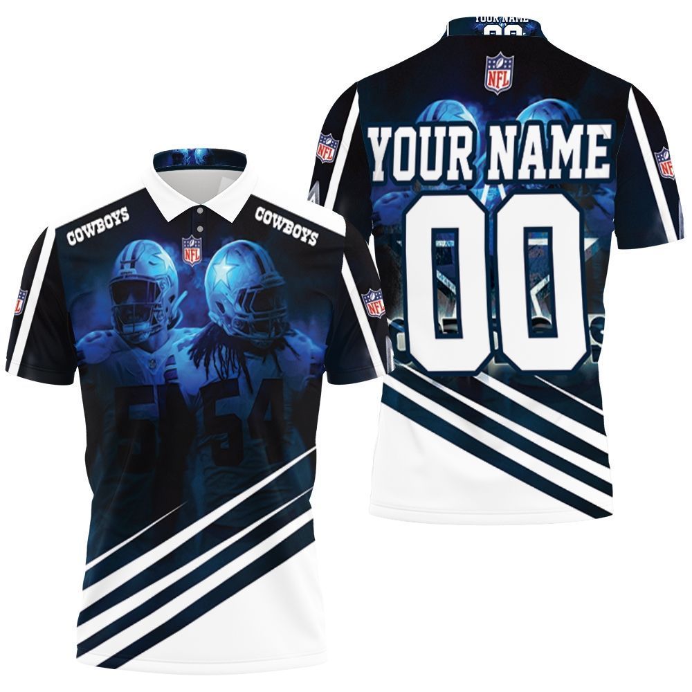 Leighton Vander Esch & Jaylon Smith Dallas Cowboys 3d Personalized Polo Shirt All Over Print Shirt 3d T-shirt