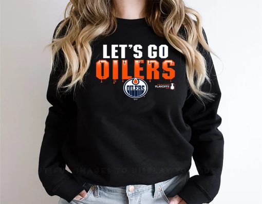 Let’s Go Oilers Oilers Edmonton Oilers 2022 Stanley Cup Playoffs Unisex T-Shirt