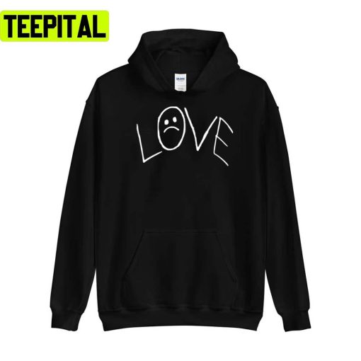 Lil Peep Love Tattoo Official Design White Text Unisex T-Shirt