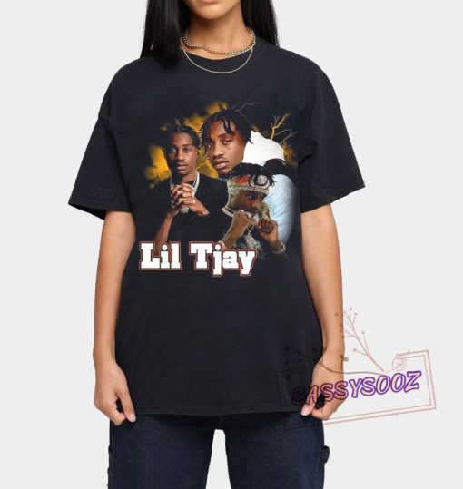 Lil Tjay 90s Tione Jayden Merritt None Of Your Love Lil Tjay Unisex T-Shirt