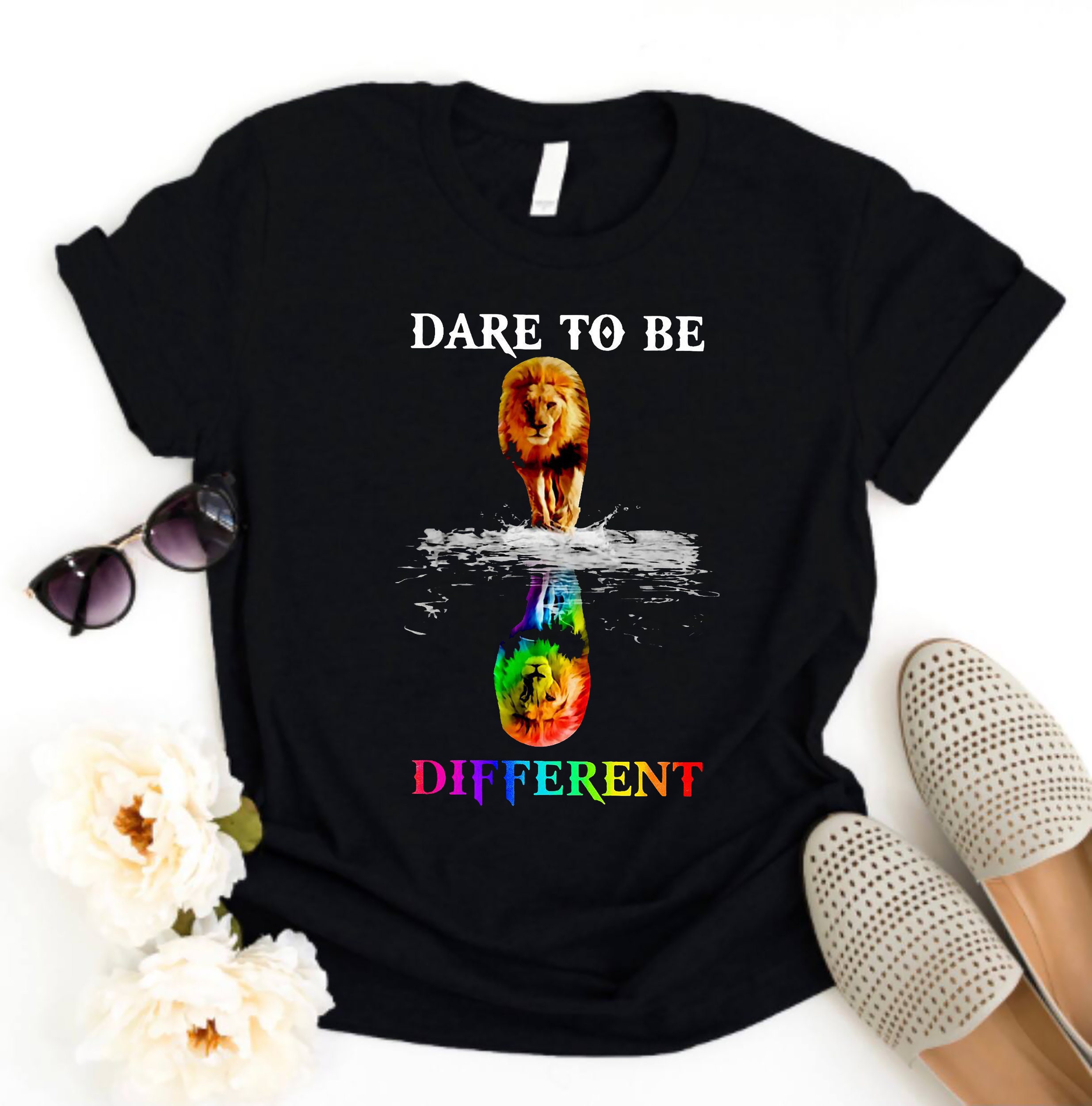 Lion Dare To Be Different Unisex T-Shirt