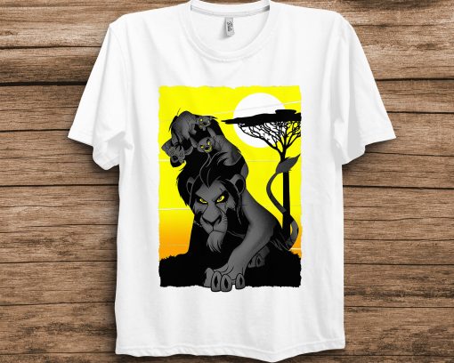 Lion King Scar And Hyenas Sahara Group Disney Unisex T-Shirt