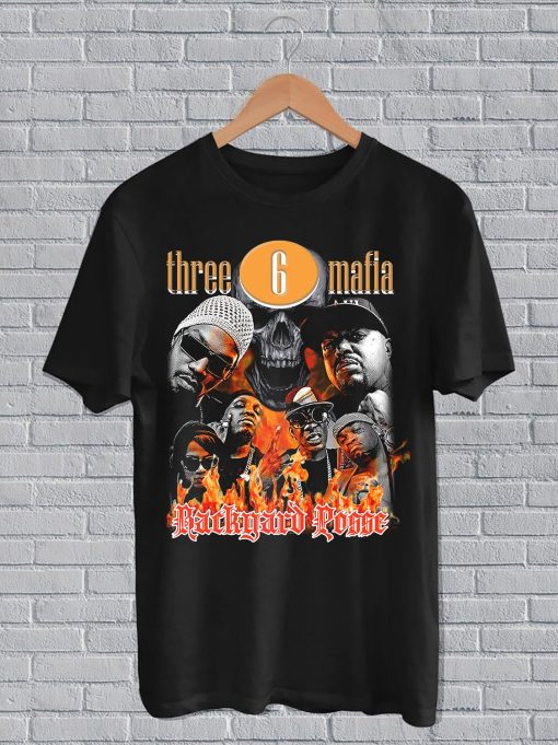 Live By Yo Rep Three Mafia Album Hip Hop Band Unisex T-Shirt