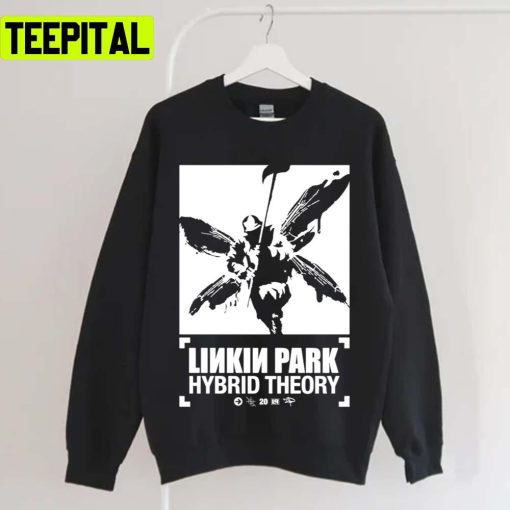 Logo Hybrid Theory Trend Personil Retro Rock Band Unisex T-Shirt