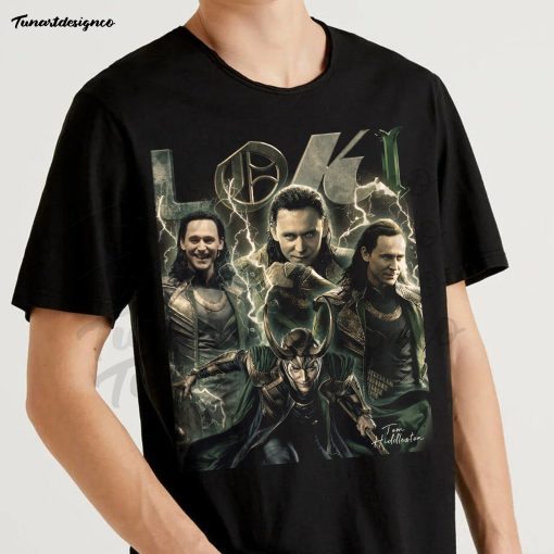 Loki Retro Mcu Marvel Fan God Of Mischief Unisex T-Shirt