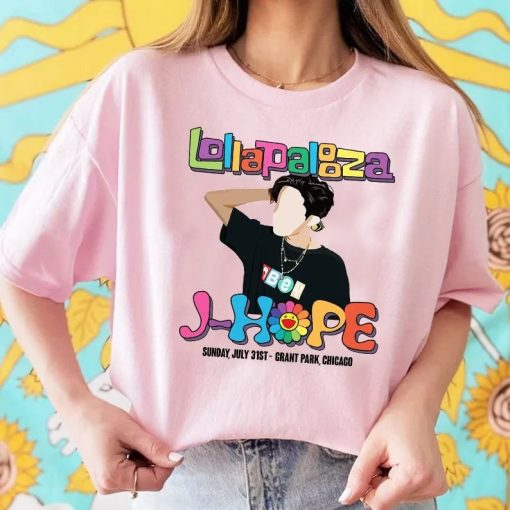 Lollapalooza Hobi Hope World J Hope Tour 2022 Unisex T-Shirt