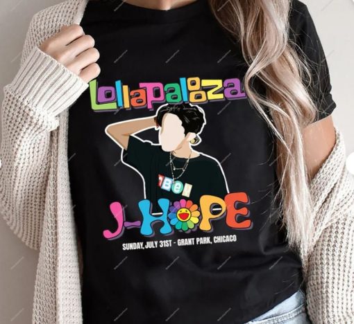 Lollapalooza Hobi Hope World J Hope Tour 2022 Unisex T-Shirt